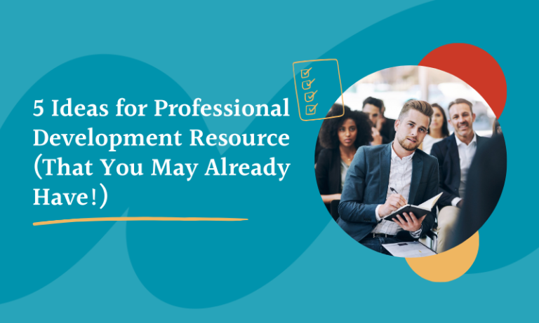 ideas for professional development resources