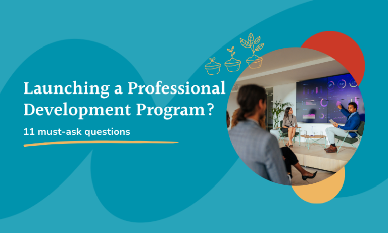 11 must ask questions for launching a professional development program