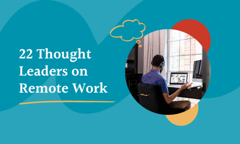 thought leadership on remote work
