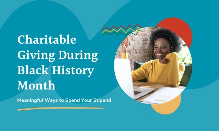 supporting charities during black history month through stipends