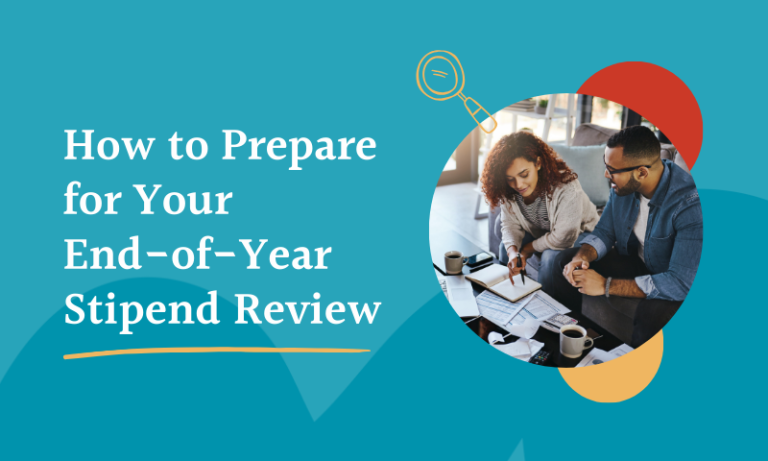 end of year employee stipend reviews
