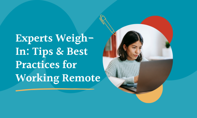 tips and best practice for working remote